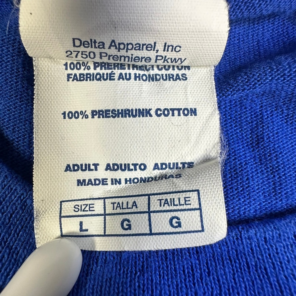 Delta Pro Weight Starlin Castro Chicago MLBPA Graphic T-Shirt Mens Large Blue - Picture 4 of 8
